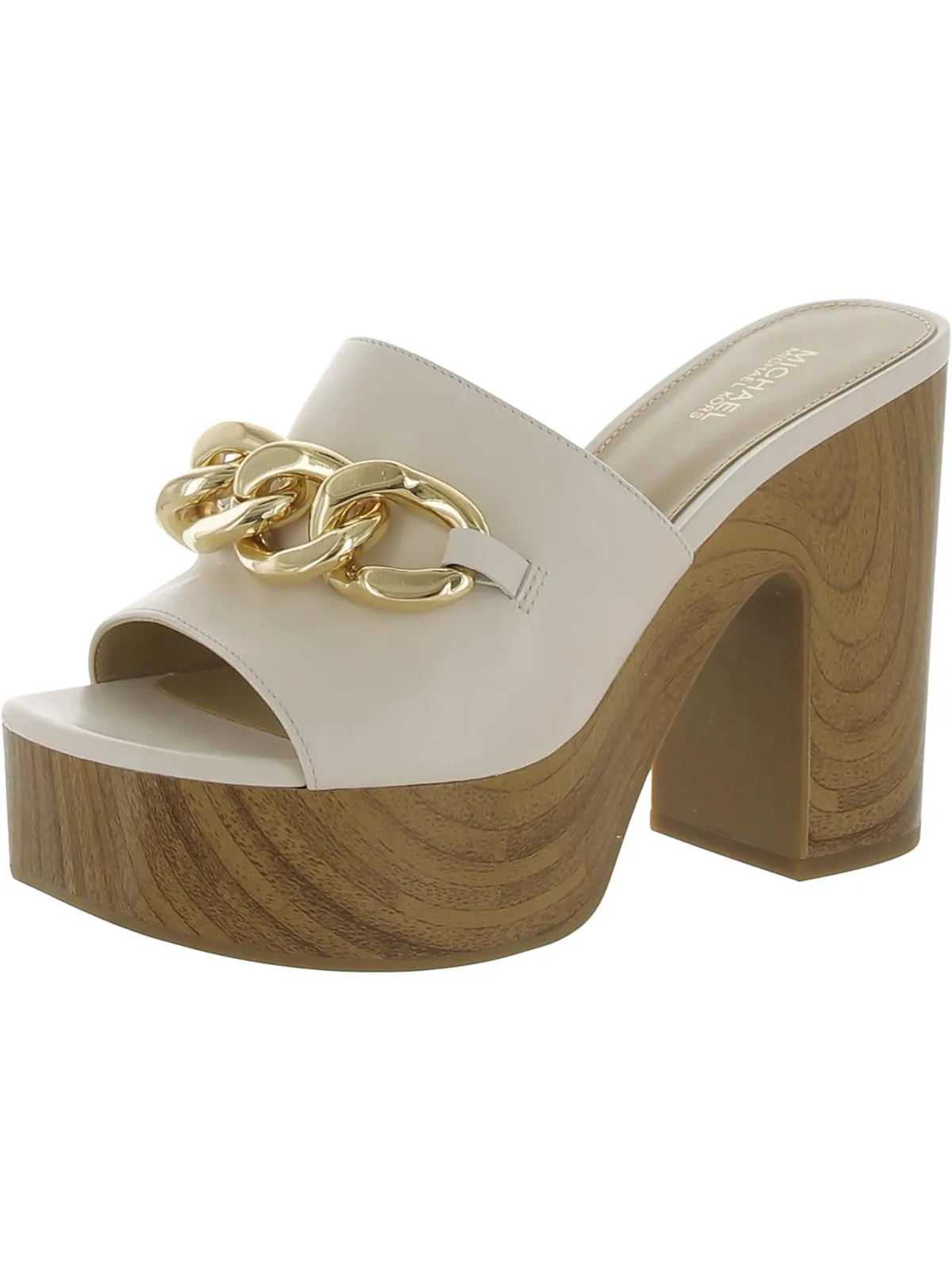 Sinead Womens Crystal Stones Peep Toe Platform Heels