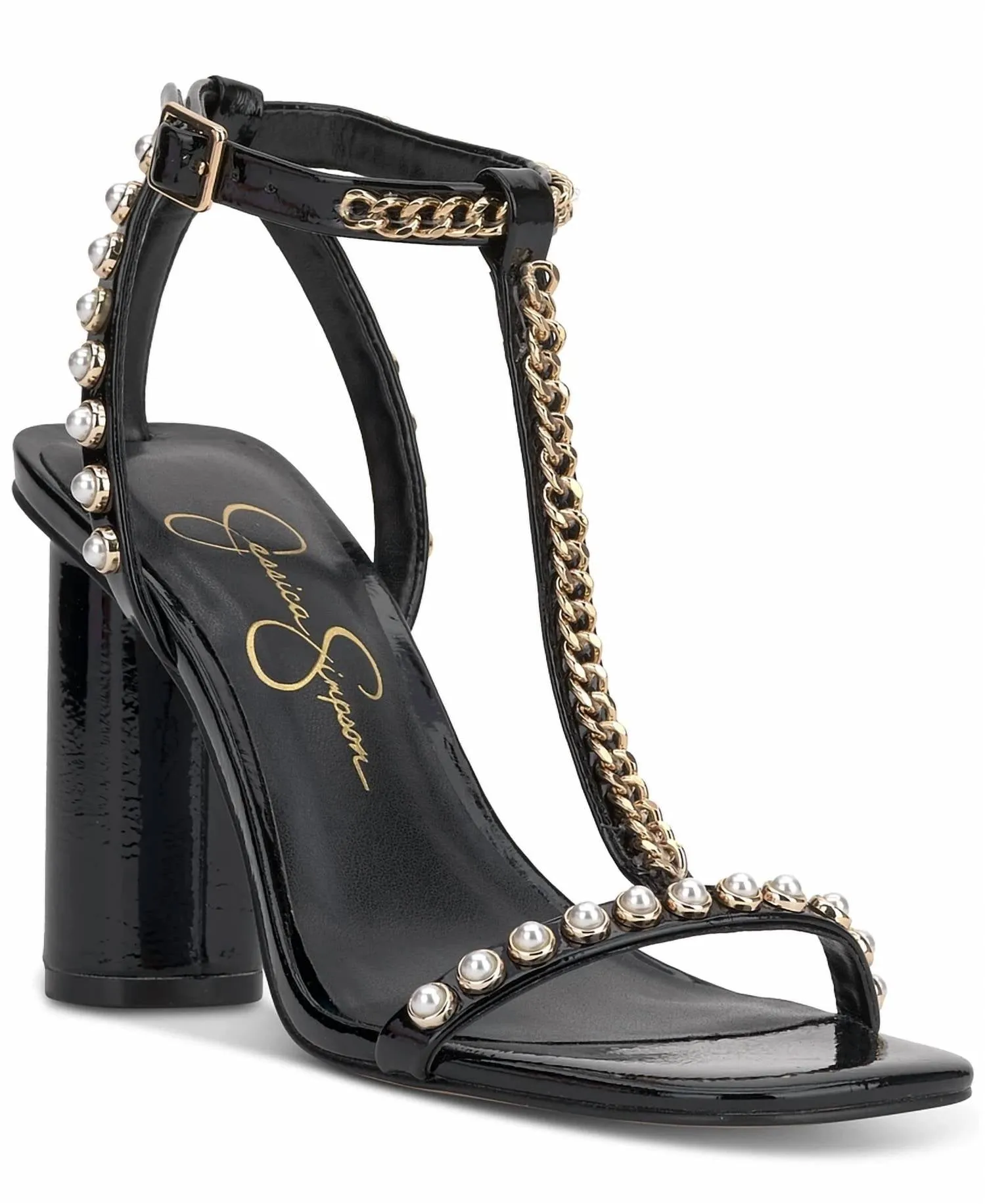 Siven High Heel Sandal In Black
