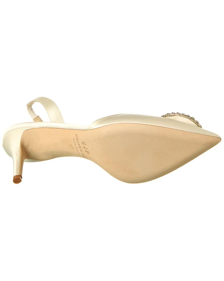 SJP by Sarah Jessica Parker Zoya 70 Satin Slingback Pump