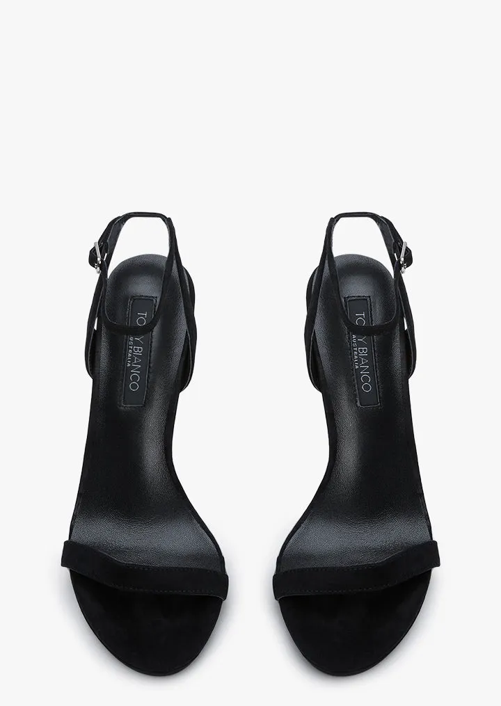 Skye Black Suede