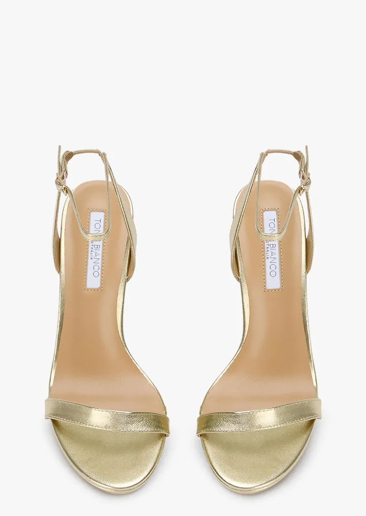 Skye Gold Nappa Metallic