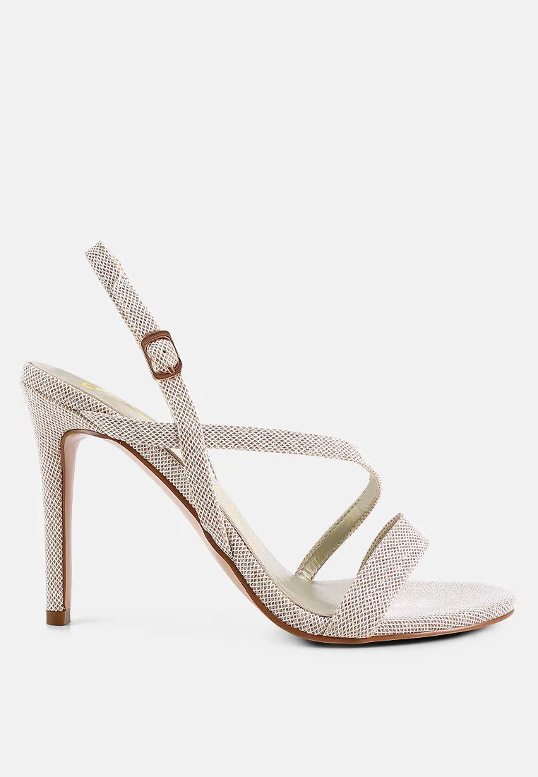 skyfall ankle strap high heels sandals