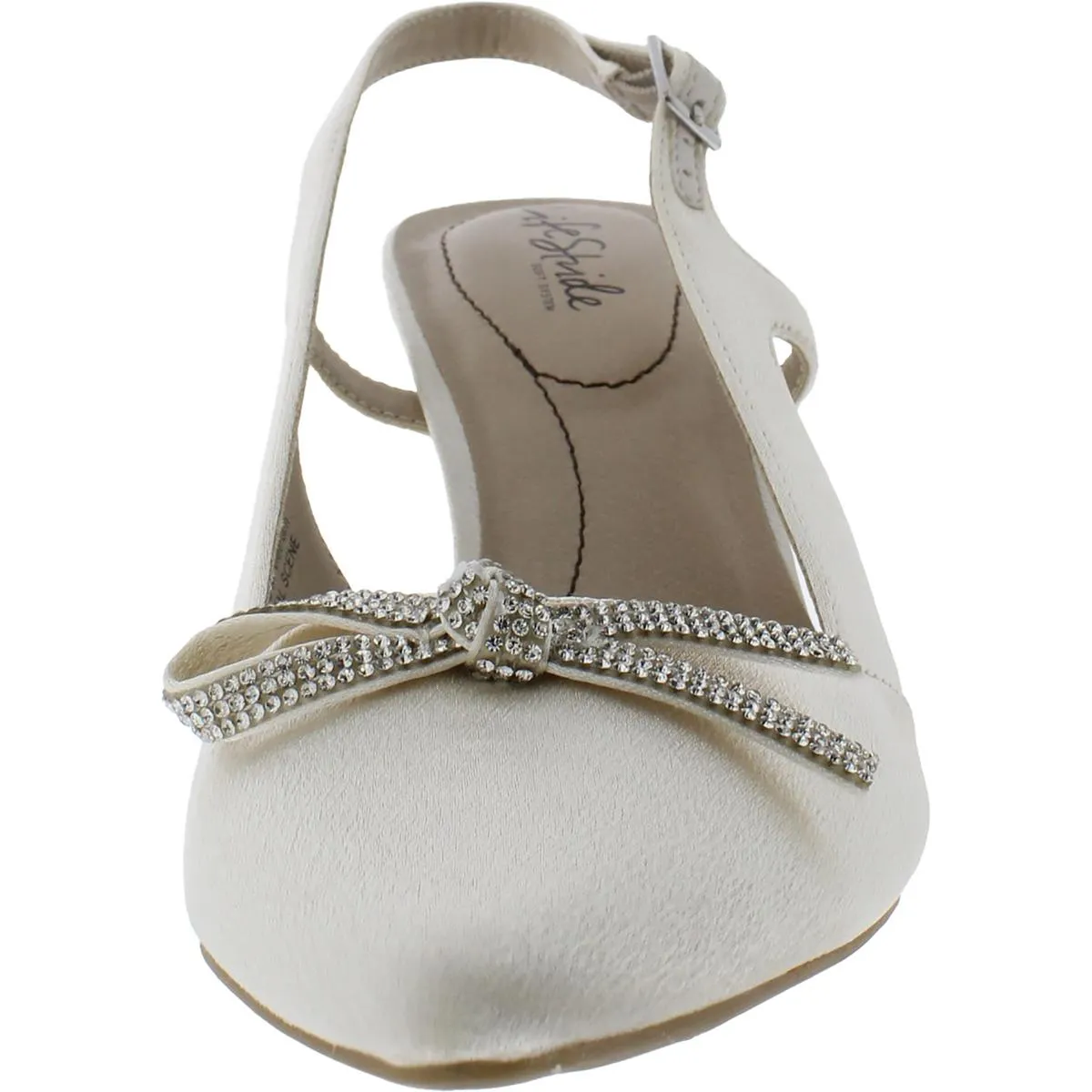 Social Scene Womens Almond Toe Ankle Strap Slingback Heels