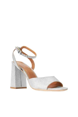 Solange Heel Sandals In Diamond
