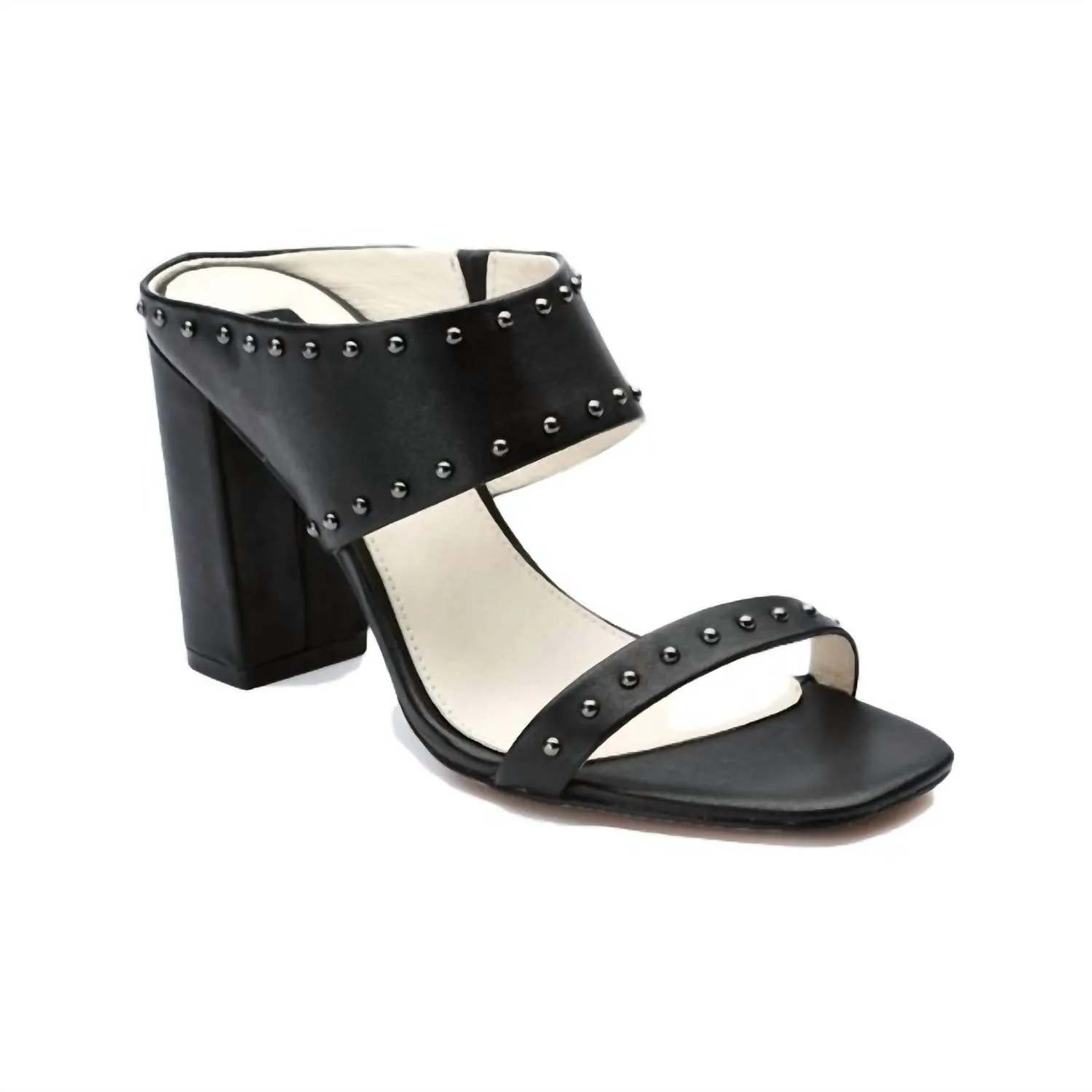 Spears Stud Heel In Black