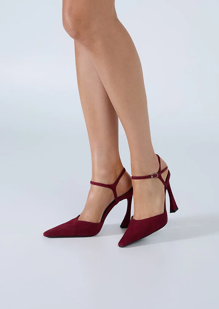 Spice Bordeaux Suede