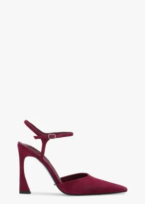 Spice Bordeaux Suede