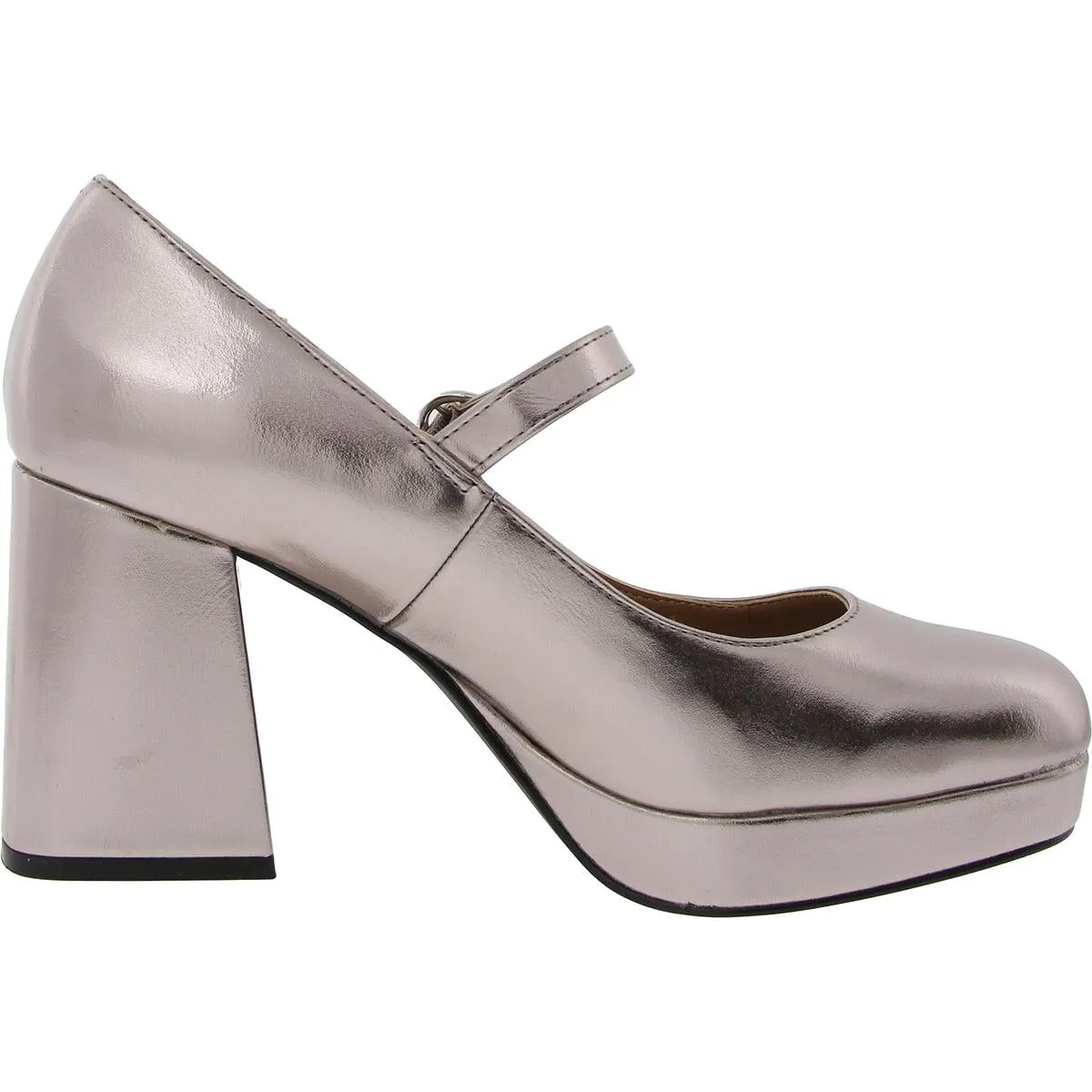 SSVANCECIAA Womens Block Heel Manmade Mary Jane Heels