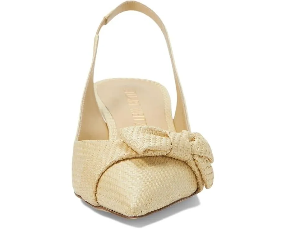 Stuart Weitzman Sofia 50 Pumps Women's US 6 Wheat Slingback Kitten Heel ZPO1864