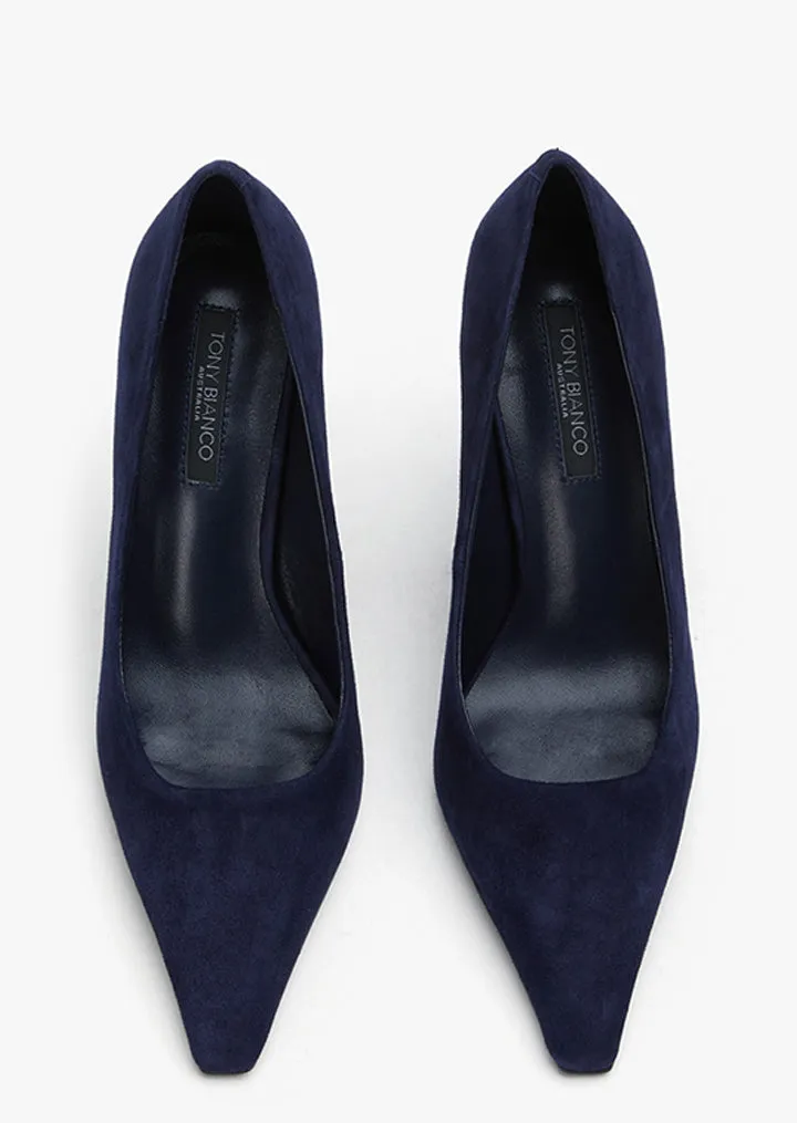 Swish Navy Suede