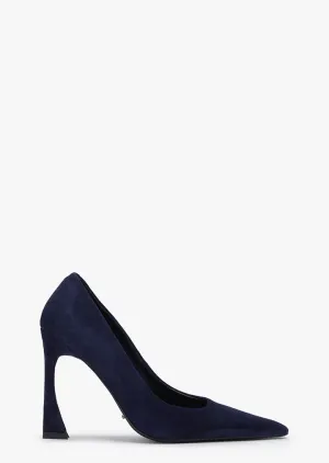 Swish Navy Suede