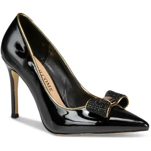 T2CSOHOY Womens Bow Leather Pumps