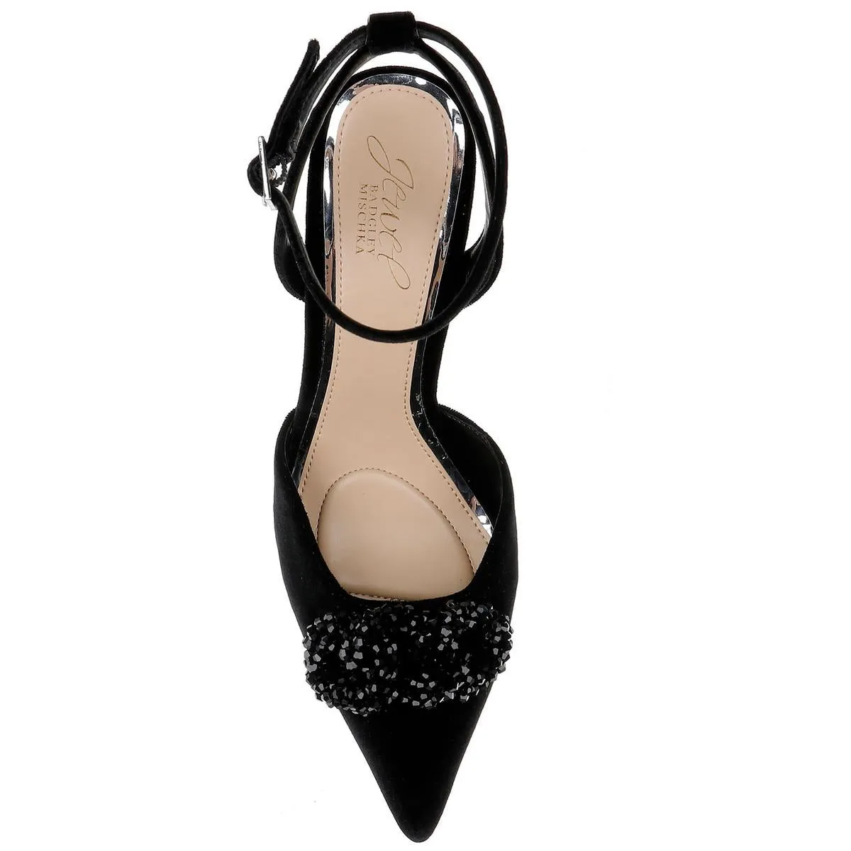TAILYNN Womens Jeweled Manmade Ankle Strap
