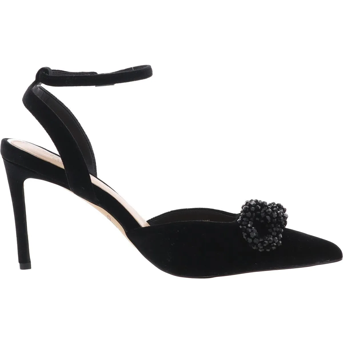 TAILYNN Womens Jeweled Manmade Ankle Strap
