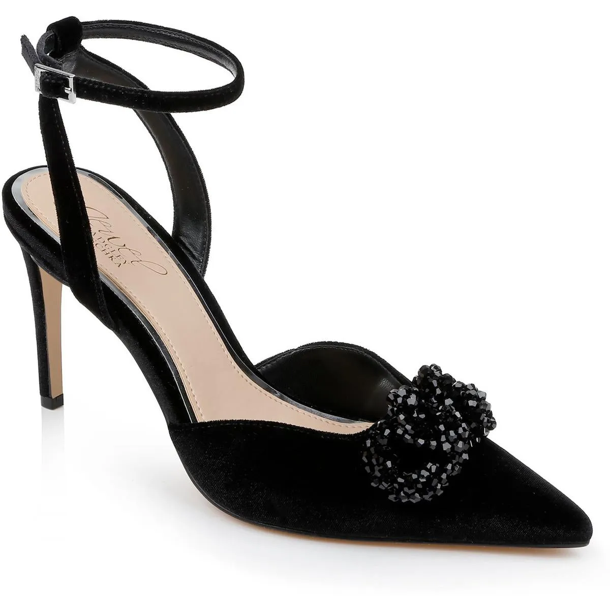 TAILYNN Womens Jeweled Manmade Ankle Strap