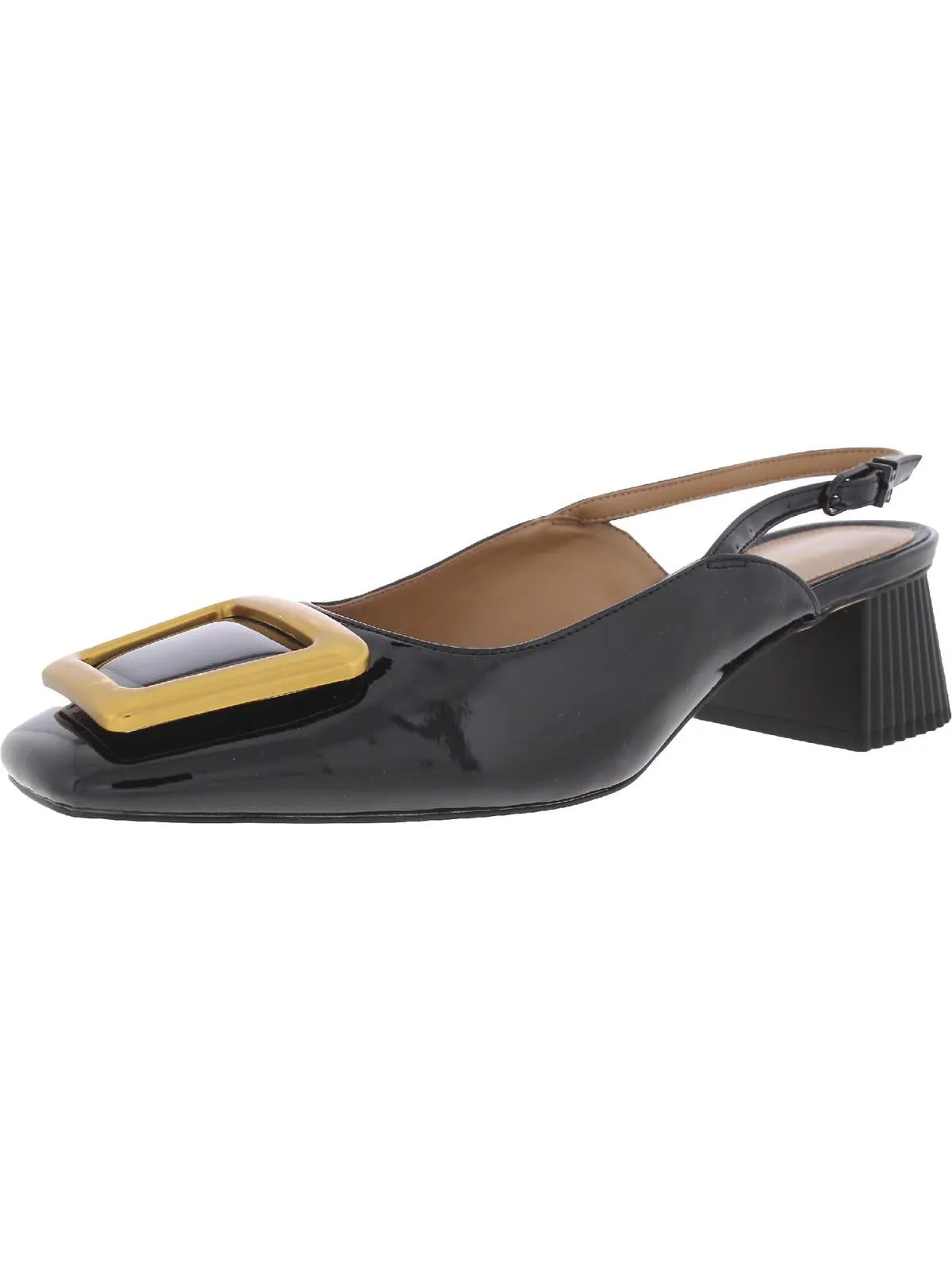 Tanessa Womens Square Toe Block Heels