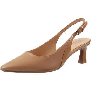 Tansy Womens Solid Man Made Slingback Heels