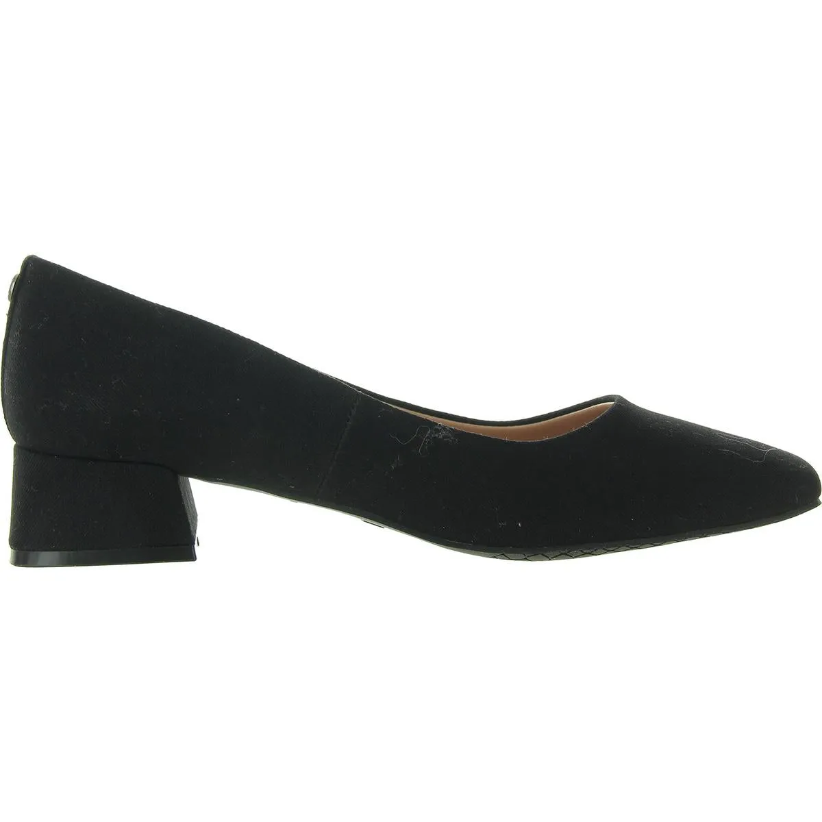 Teddie Womens Denim Man Made Pumps
