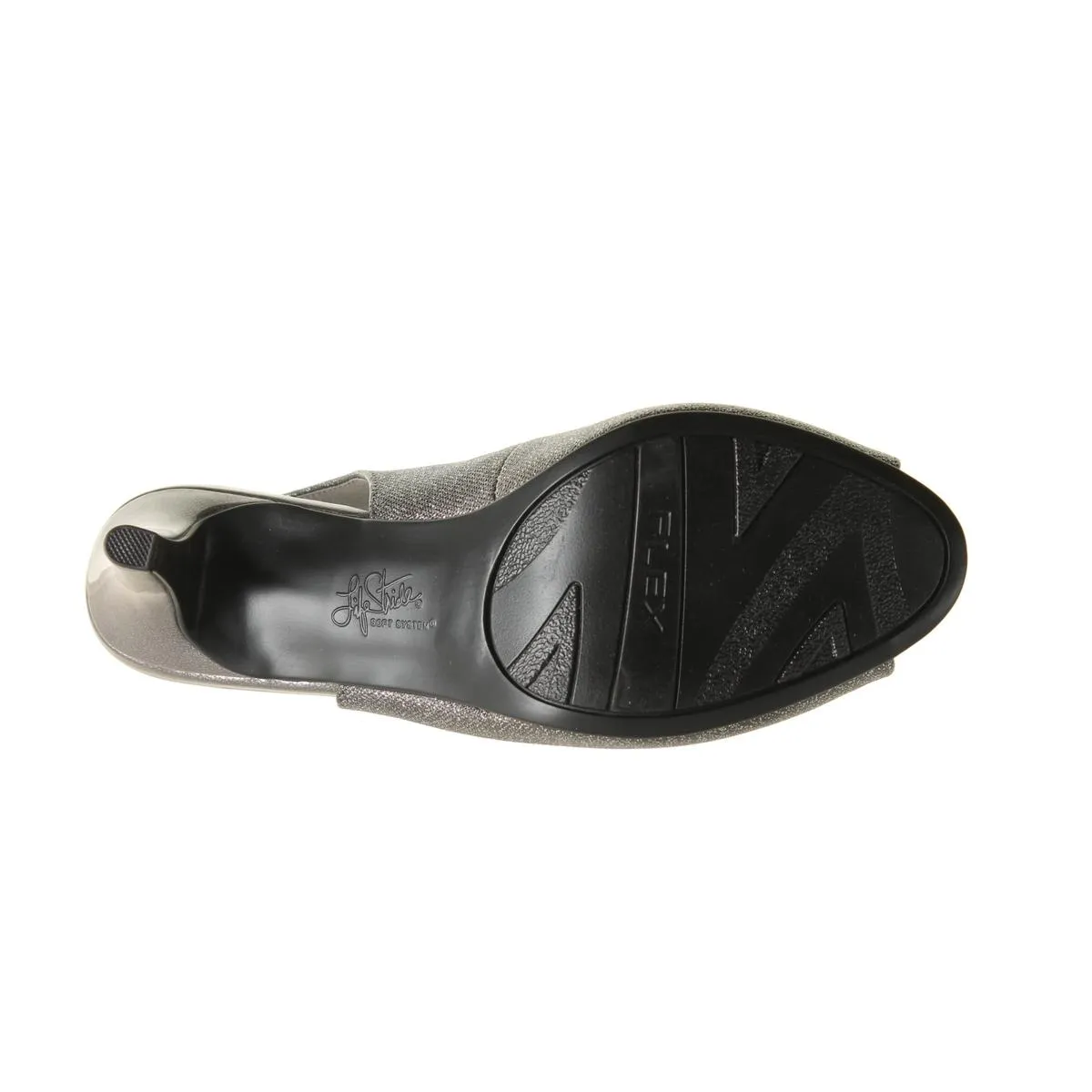 Teller Womens Metallic Open-Toe Heels