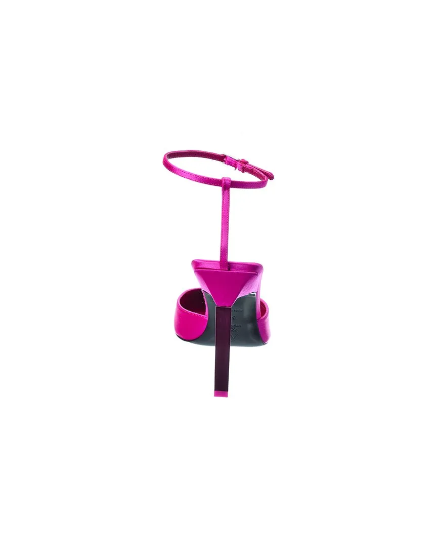 The Attico Perine 105 Satin Pump