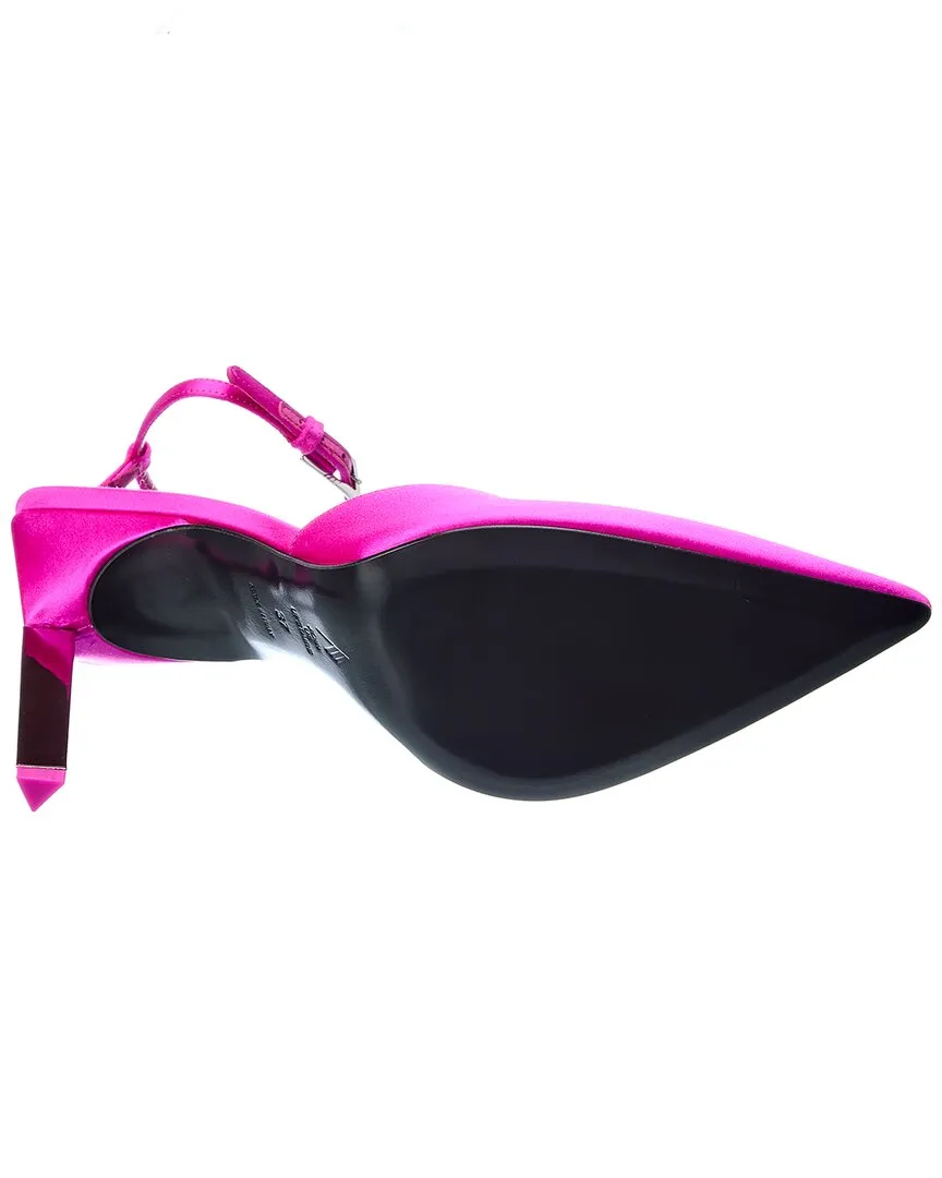 The Attico Perine 105 Satin Pump