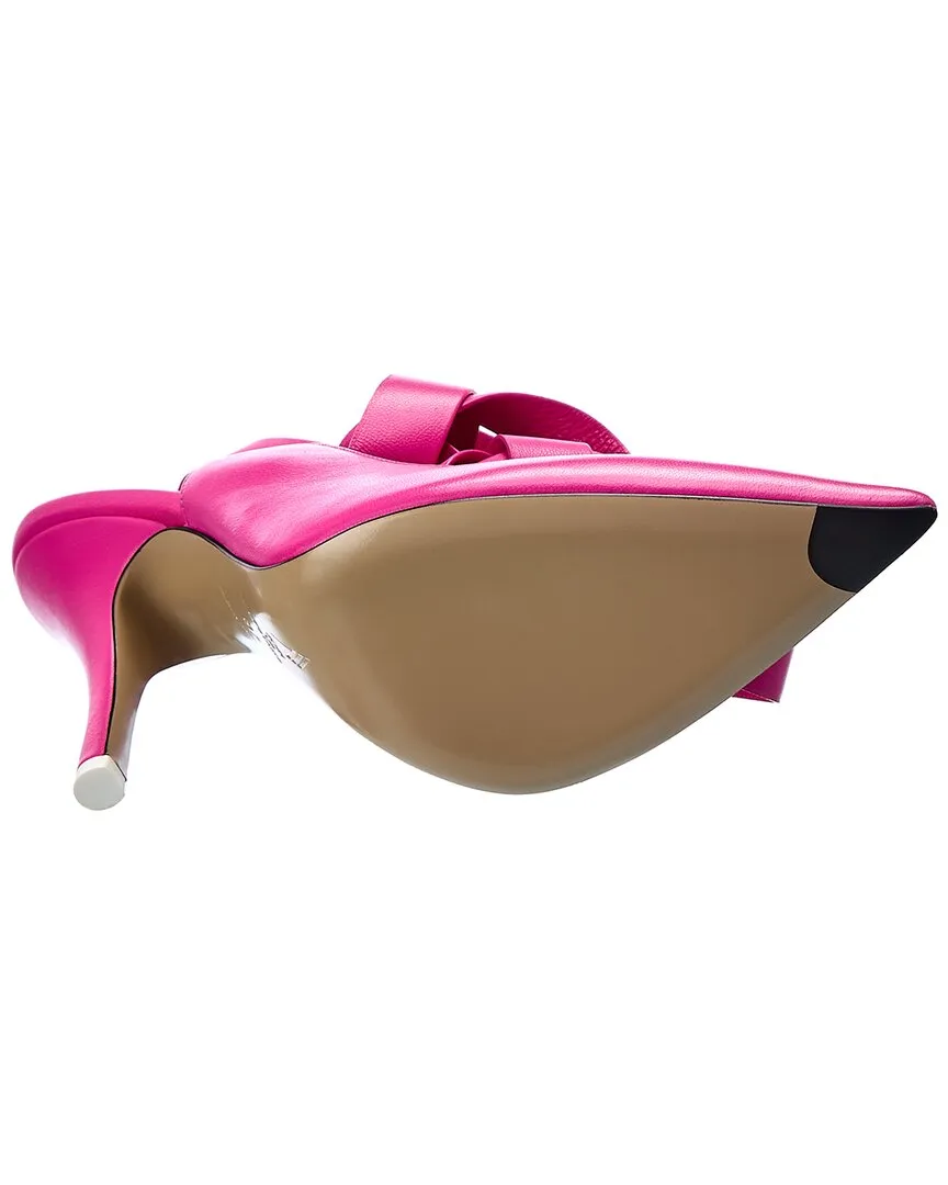 The Attico Venus Leather Slingback Pump