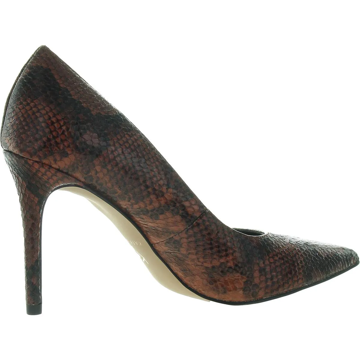 The Revival Pump Womens Textured Faux Leather Pumps