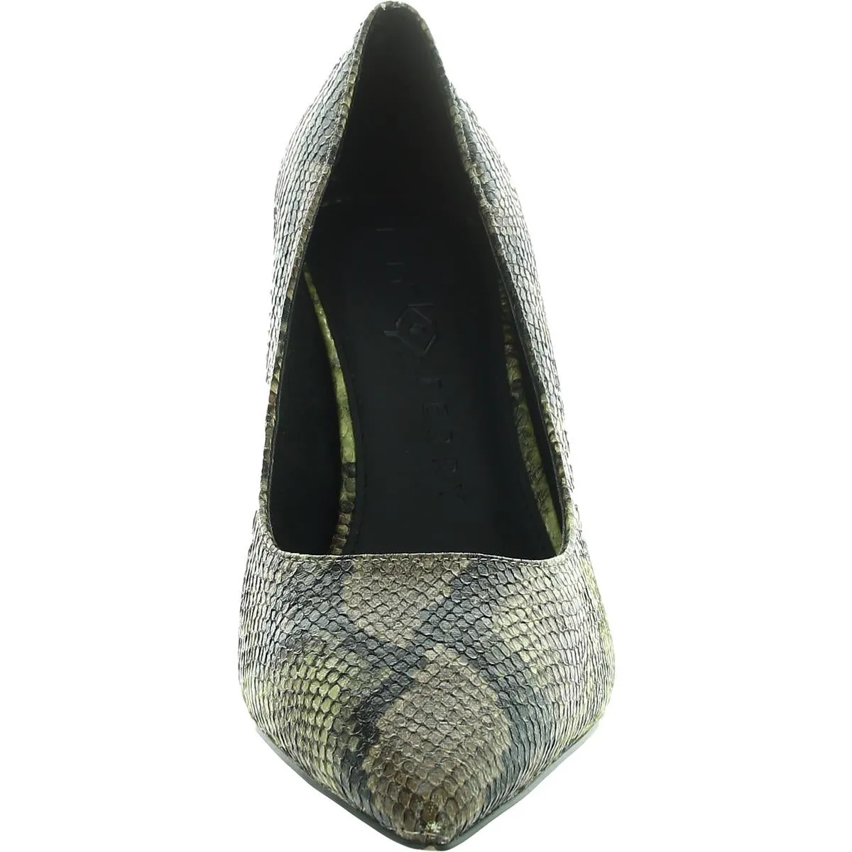The Revival Pump Womens Textured Faux Leather Pumps