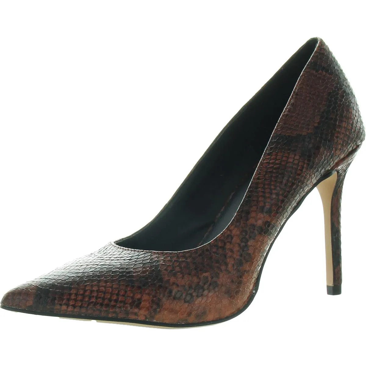 The Revival Pump Womens Textured Faux Leather Pumps