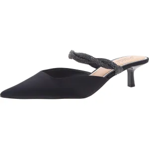 tiffani Womens Embellished Textured Slide