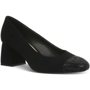 TILLY2F Womens Glitter Manmade Block Heels
