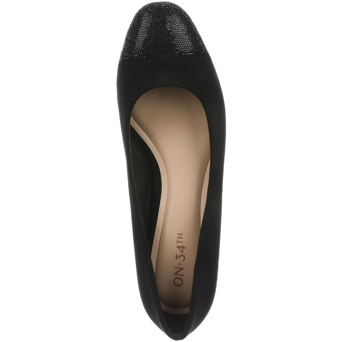 TILLY2F Womens Glitter Manmade Block Heels