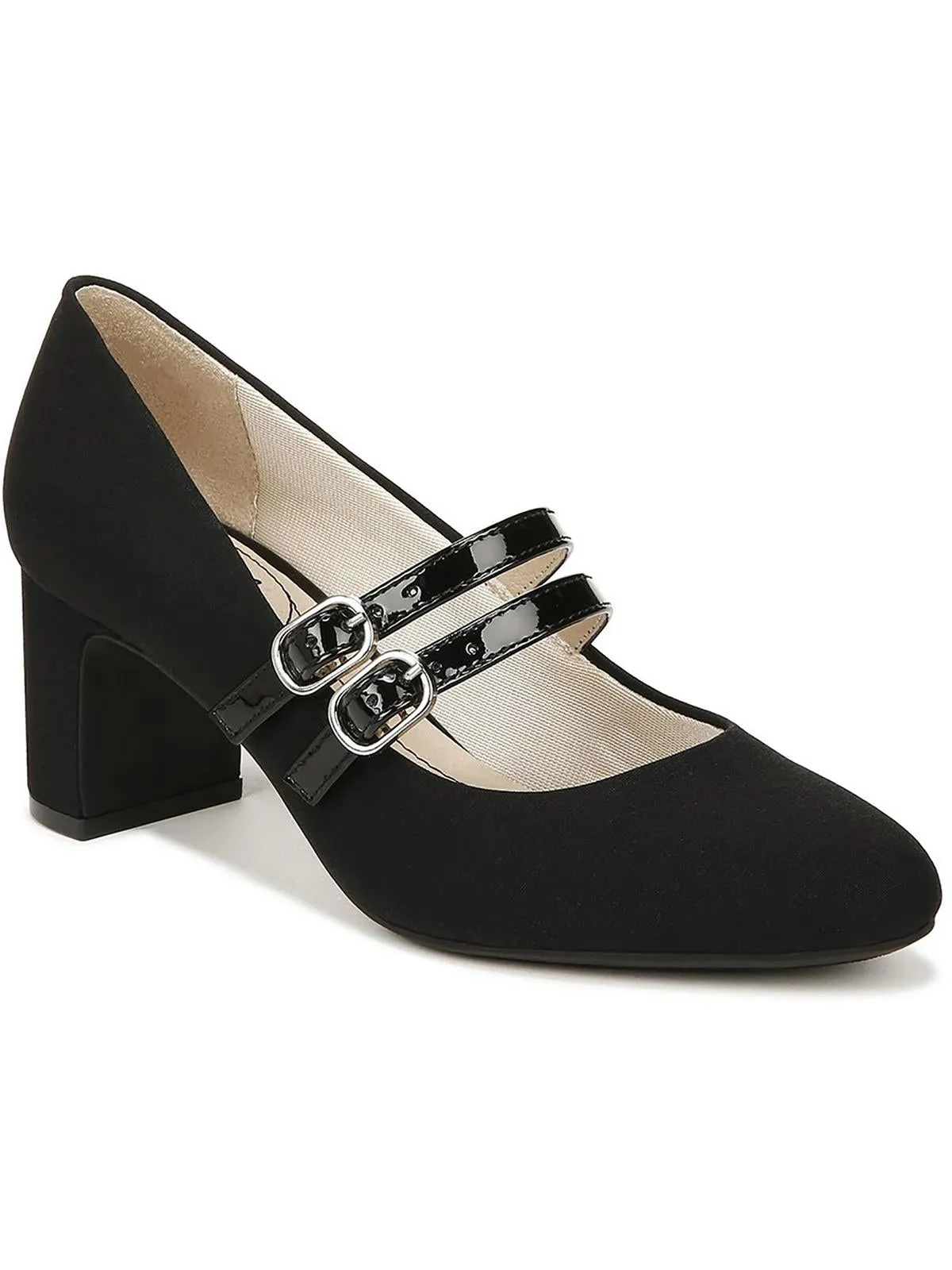 True Womens Comfort Insole Buckle Mary Jane Heels