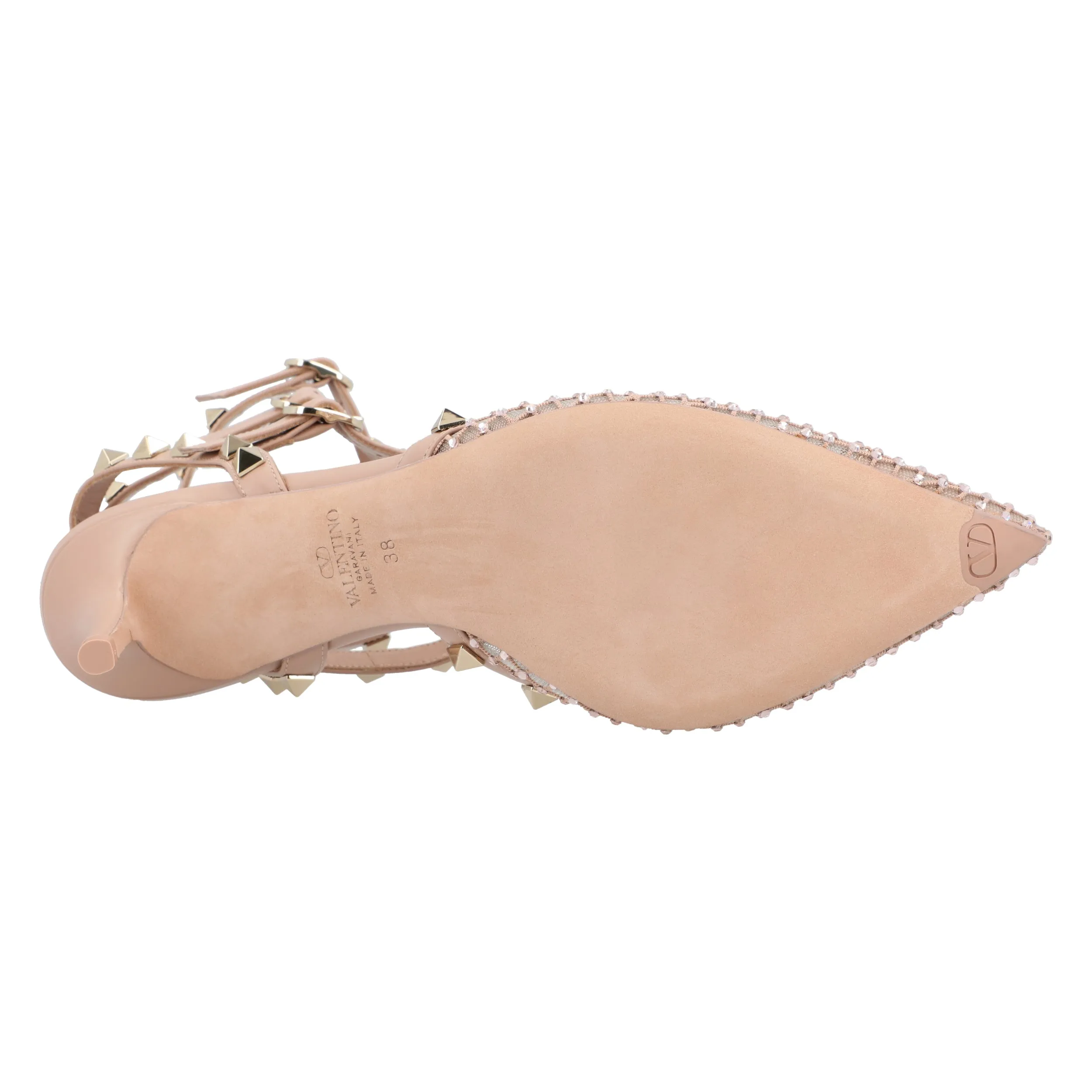 Valentino Rockstud Hill Pumps Multicolored
