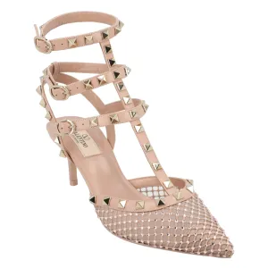 Valentino Rockstud Hill Pumps Multicolored