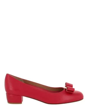 Vara Bow Leather Pumps