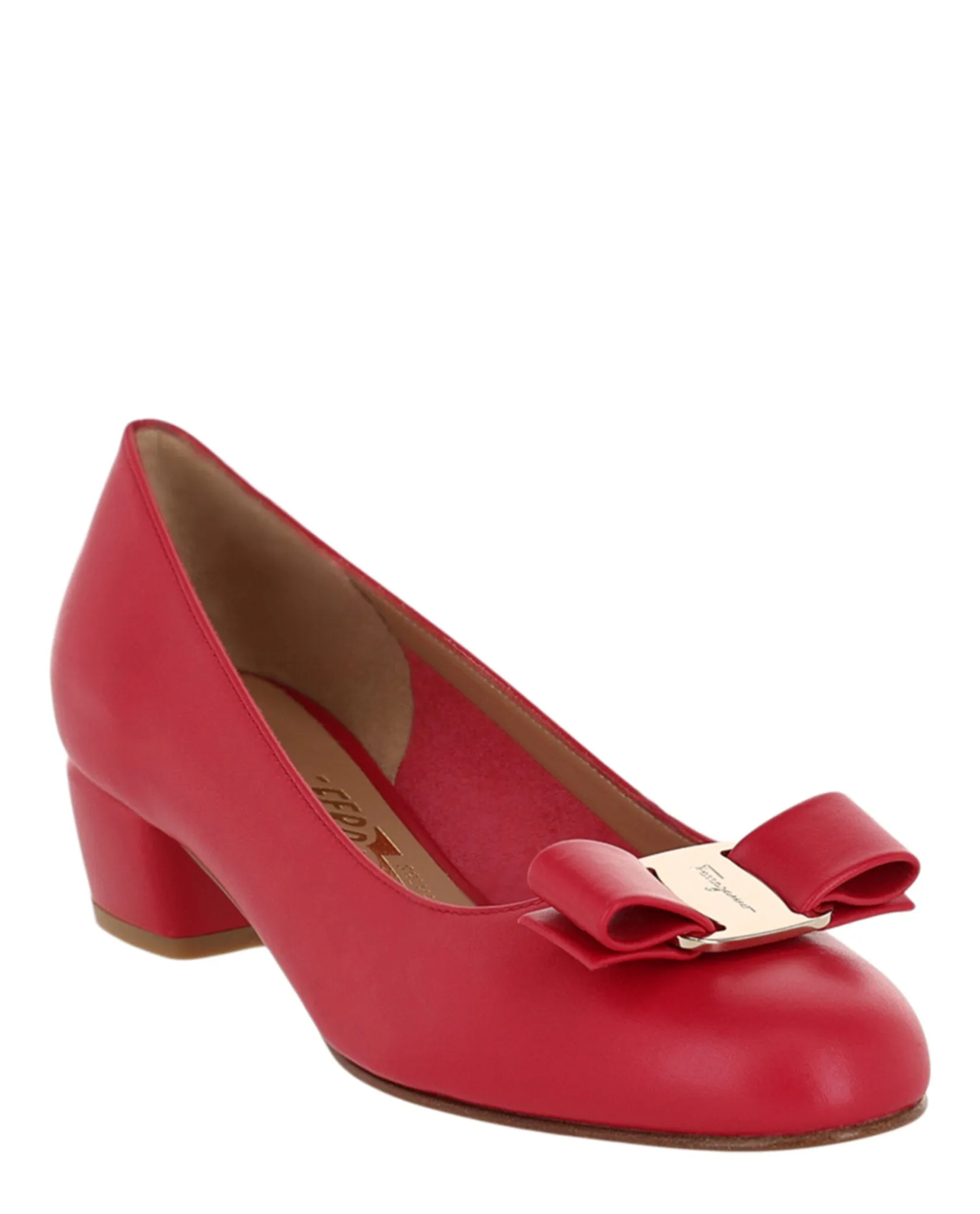 Vara Bow Leather Pumps