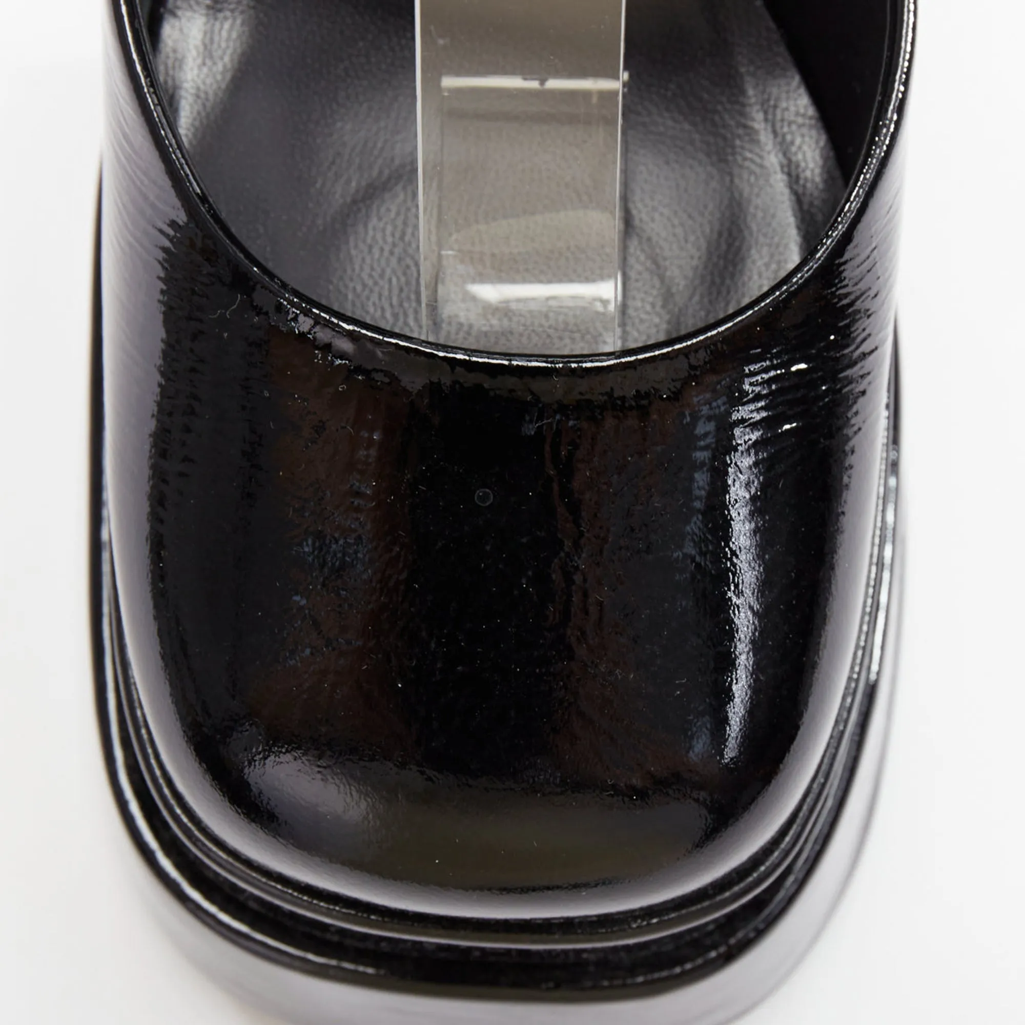Versace Aevitas Patent Crystal Medusa Platform