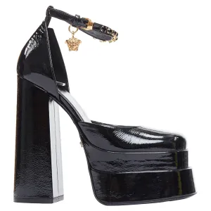 Versace Aevitas Patent Crystal Medusa Platform