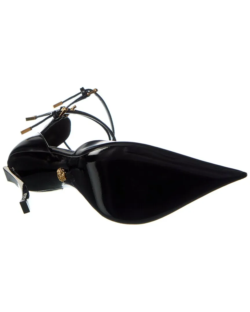 Versace Pin Point Leather Pump