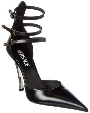 Versace Pin Point Leather Pump