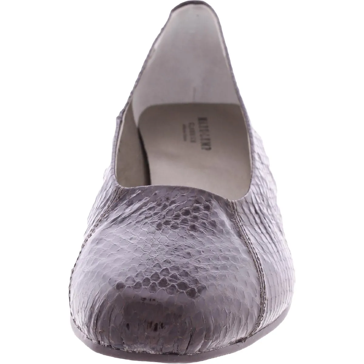 Vicki Womens Solid Slip On Pumps