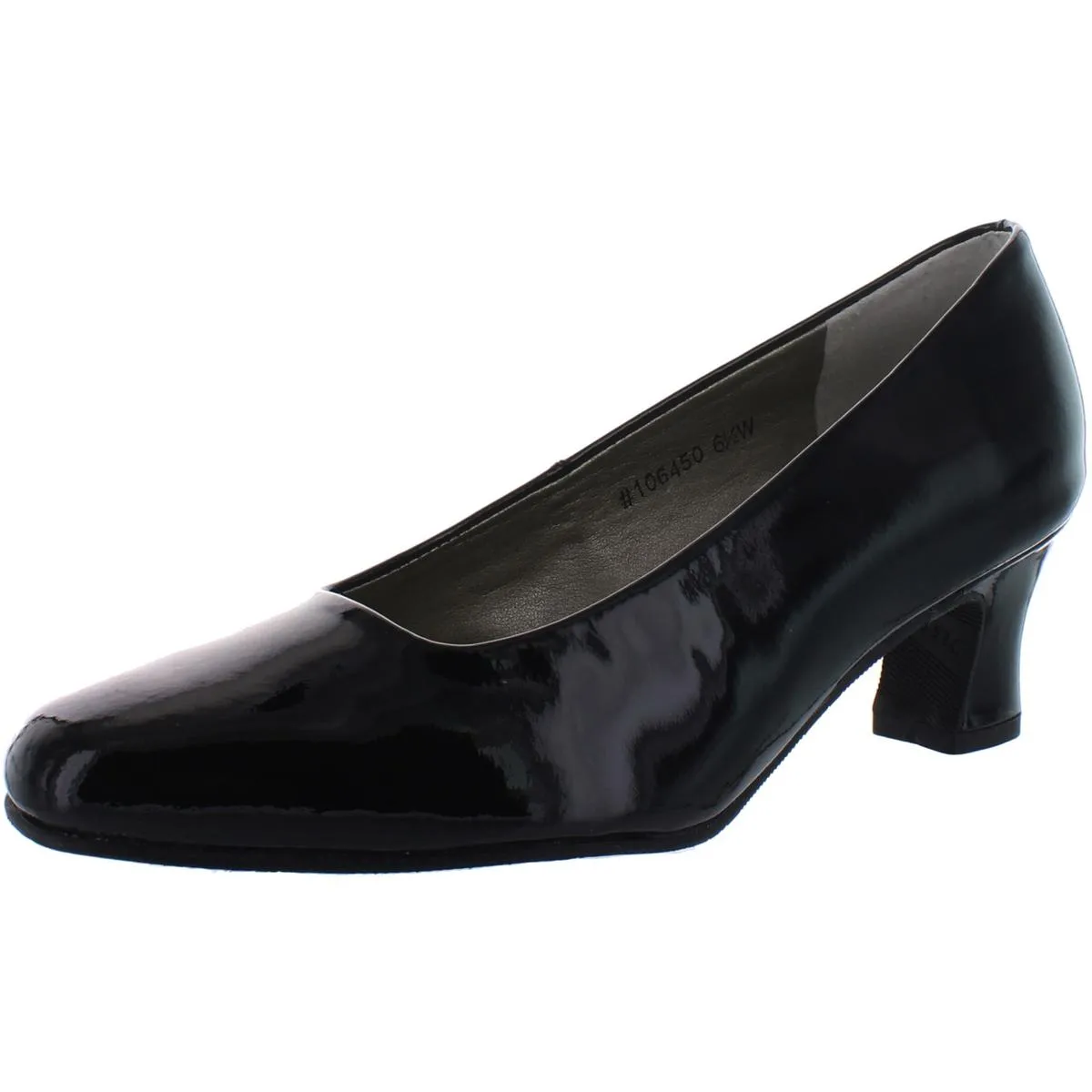 Vicki Womens Solid Slip On Pumps