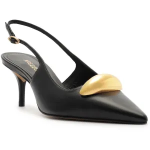 Victoria Womens Buckle Manmade Pumps