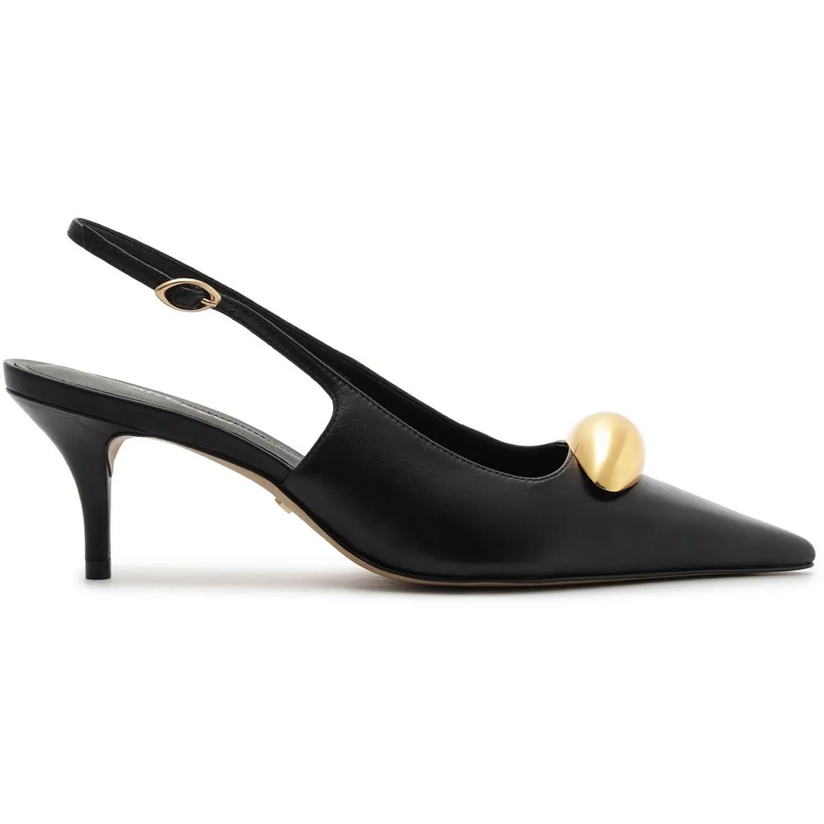 Victoria Womens Buckle Manmade Pumps