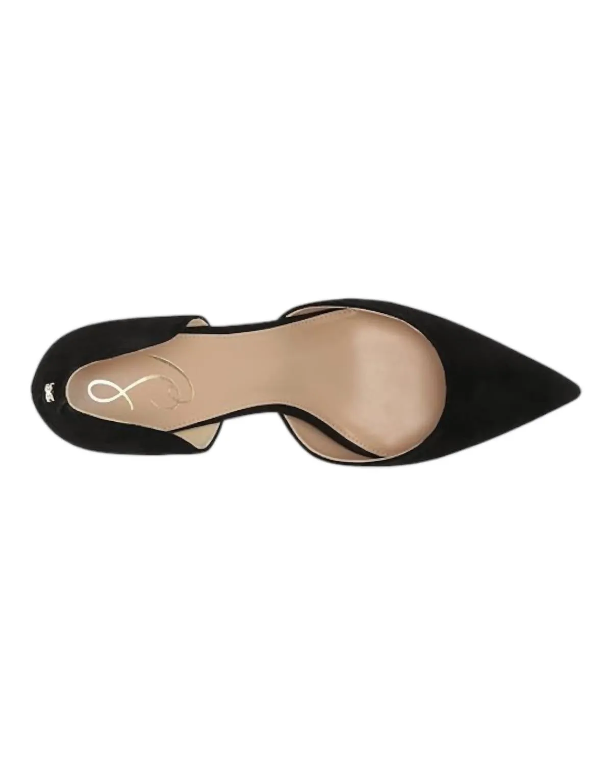 Viv Pointed Toe Pump In Black