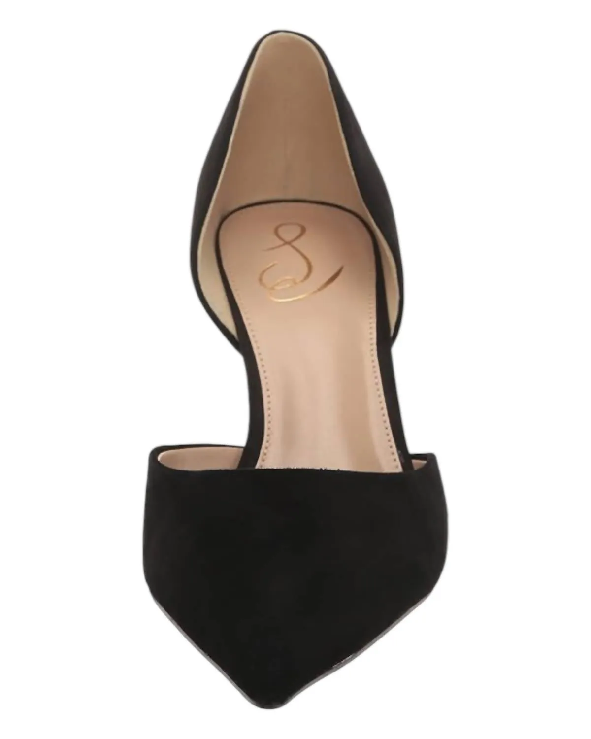 Viv Pointed Toe Pump In Black
