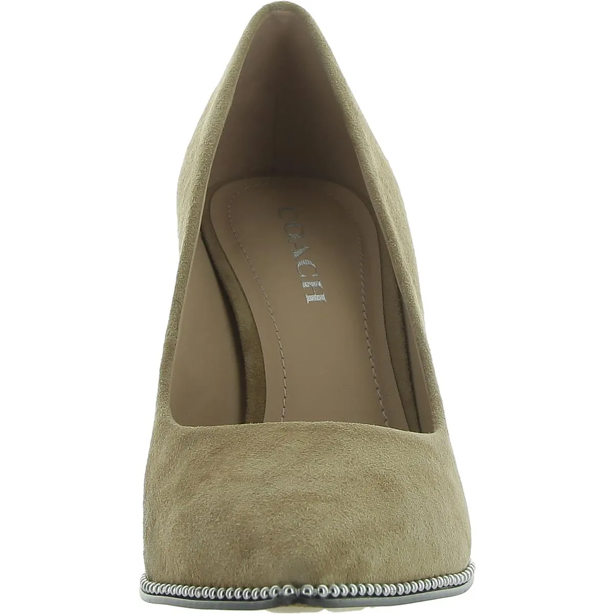 Waverly  Womens Suede Pointed Toe Dress Heels
