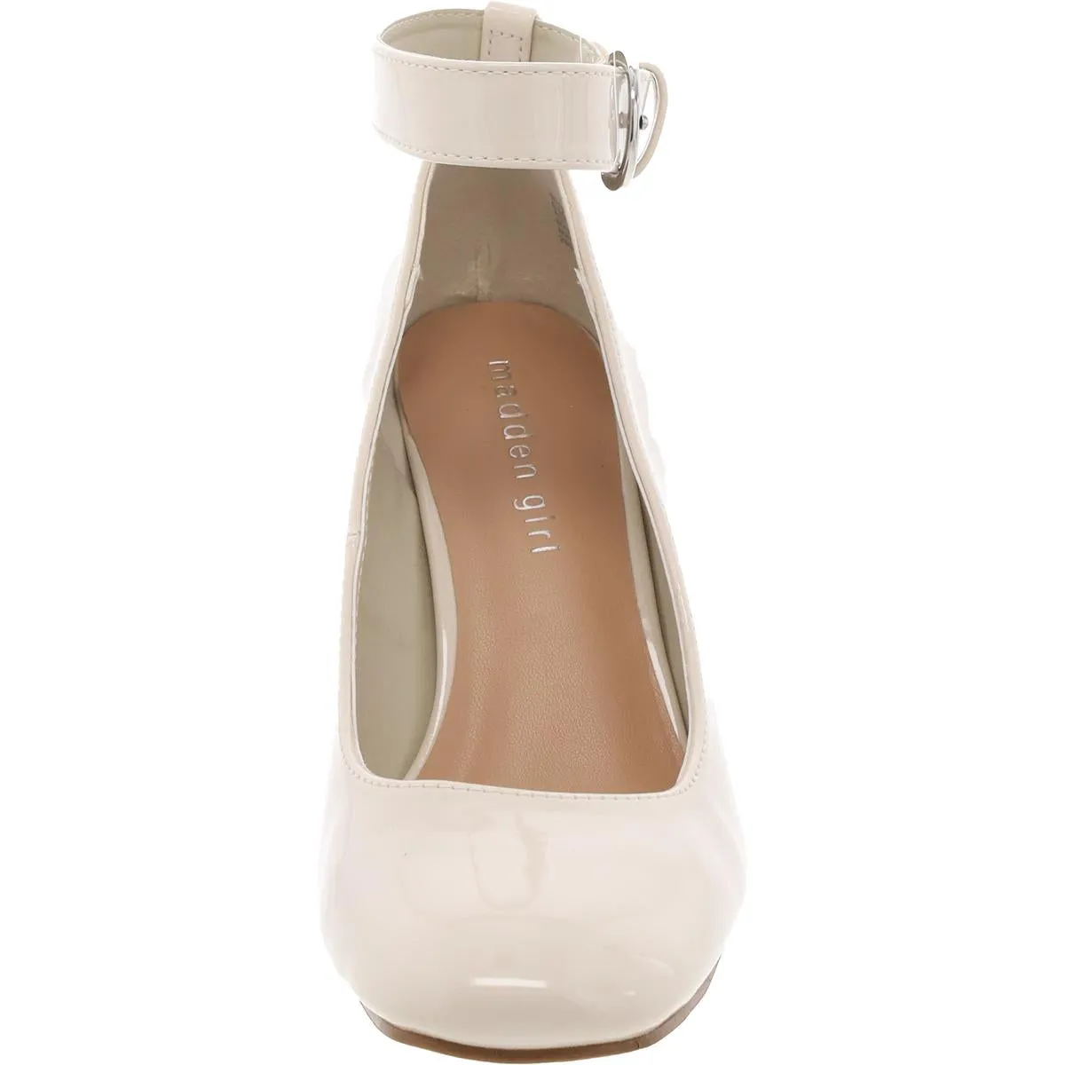 Whishing Womens Patent Square Toe Pumps
