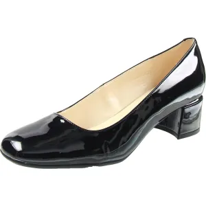 WnGeona9x93 Womens Solid Leather Kitten Heels